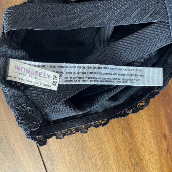Free People Intimately black lace bralette - Picture 3 of 5
